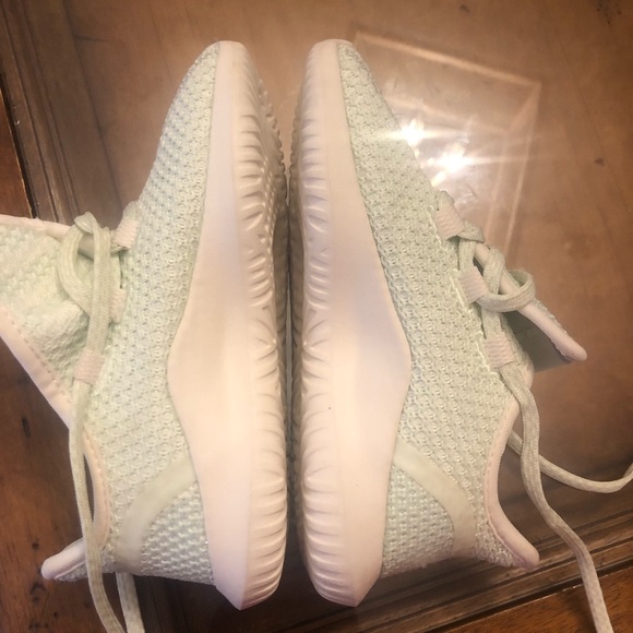 Adidas Ortholite size 11K mint green shoes - Picture 2 of 7